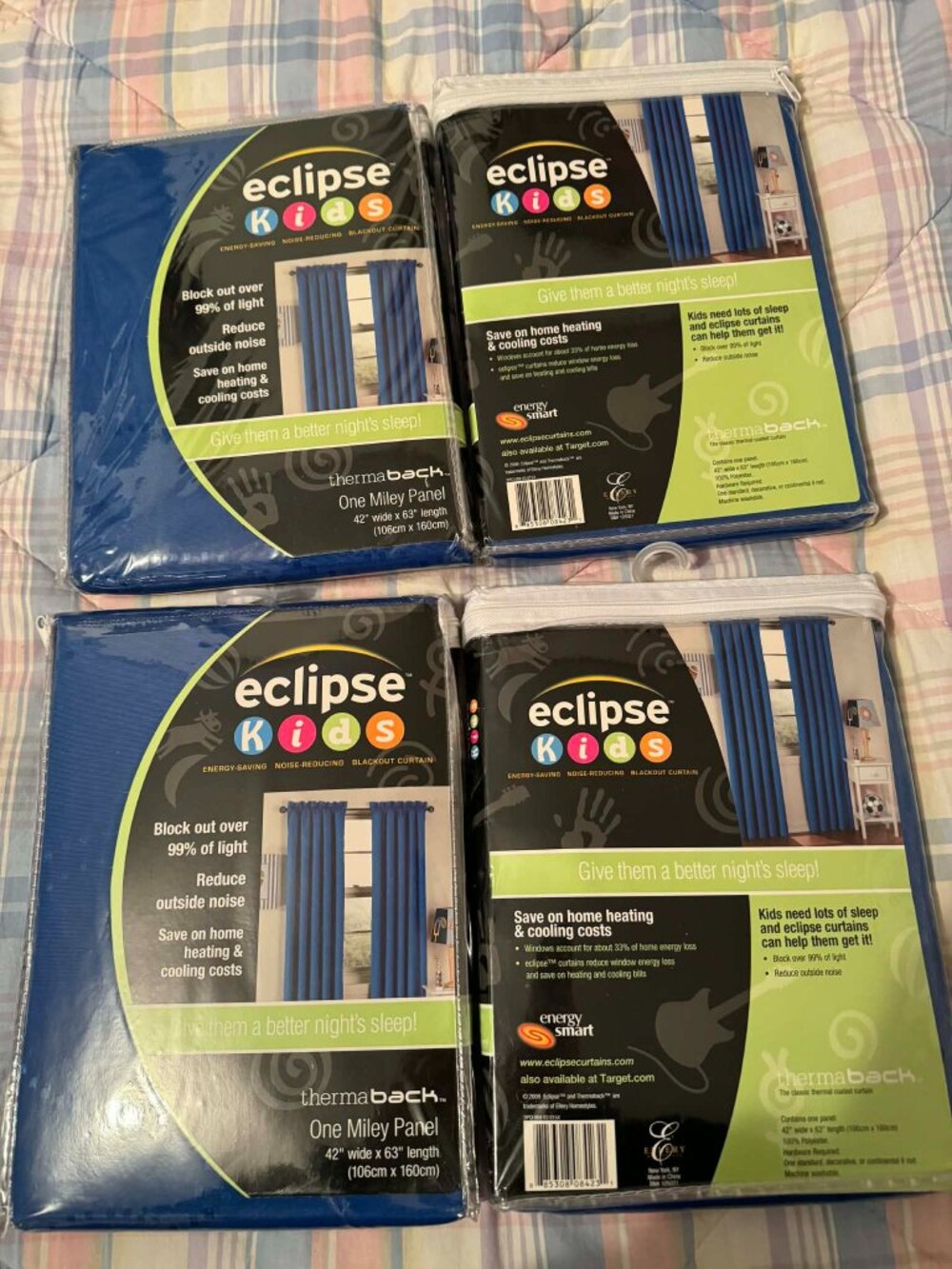 Eclipse Kids Curtain Panels (4)